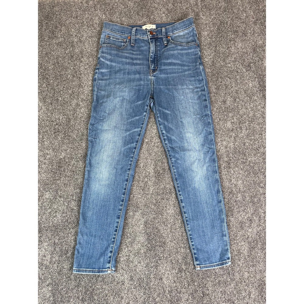 Madewell Jeans 11" High Rise Skinny Blue Jeans  Size 30 P